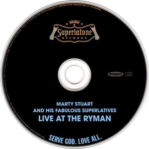 Marty Stuart And His Fabulous Superlatives : Live At The Ryman (CD, Album)