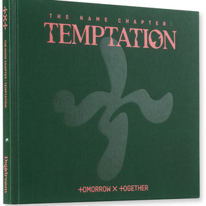 the album cover for TOMORROW X TOGETHER - The Name Chapter: TEMPTATION [Daydream]