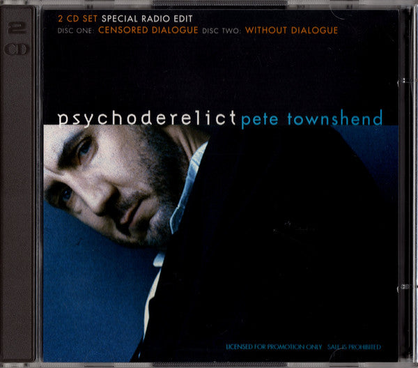 Pete Townshend : Psychoderelict (Special Radio Edit) (2xCD, Album, Promo)