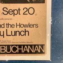 Load image into Gallery viewer, Roy Buchanan/Omar and the Howlers at Liberty Lunch - 1985 (Poster)
