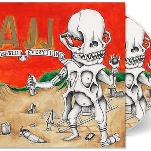 the album cover for AJJ - Disposable Everything
