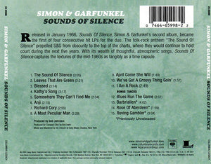 Simon & Garfunkel : Sounds Of Silence (CD, Album, RE, RM)