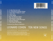 Load image into Gallery viewer, Leonard Cohen : Ten New Songs (CD, Album)

