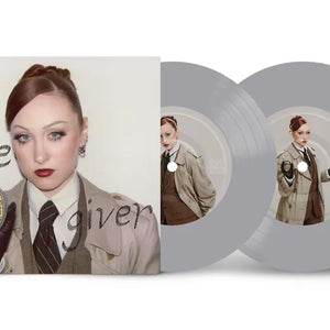 the album cover for Chappell Roan - The Giver (The Private Investigator) [Indie Exclusive Silver 7in Single]