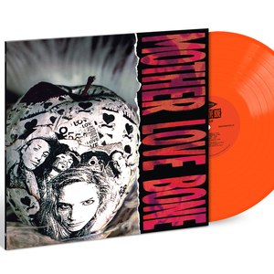 the album cover for Mother Love Bone - Apple [Indie Exclusive Opaque Habanero 180g]
