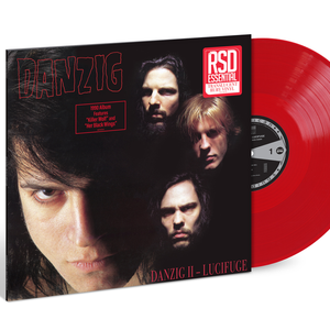 the album cover for Danzig - Danzig II - Lucifuge [RSD Essential Translucent Ruby]