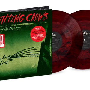 the album cover for Counting Crows - Recovering The Satellites [RSD Essential - Lava Red]