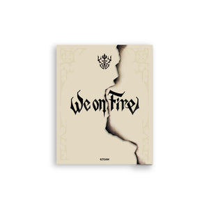 the album cover for &TEAM - 3rd EP 'We On Fire' [Limited ver.]