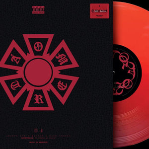 the album cover for J Balvin & Ryan Castro - OMERTA [Red]
