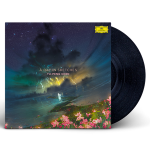 the album cover for Yu-Peng Chen - A Day in Sketches - Colors of Time [Indie Exclusive Night Sky]