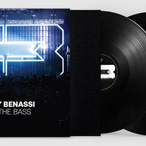 the album cover for Benny Benassi - Feel The Bass
