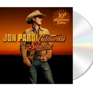 the album cover for Jon Pardi - California Sunrise - 10th Anniversary Edition