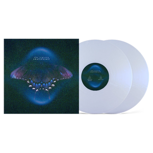 the album cover for she's green - swallowtail / chrysalis [Indie Exclusive Iridescent White]
