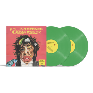 the album cover for The Rolling Stones - Foreign Tongues [Indie Exclusive Green 180g]