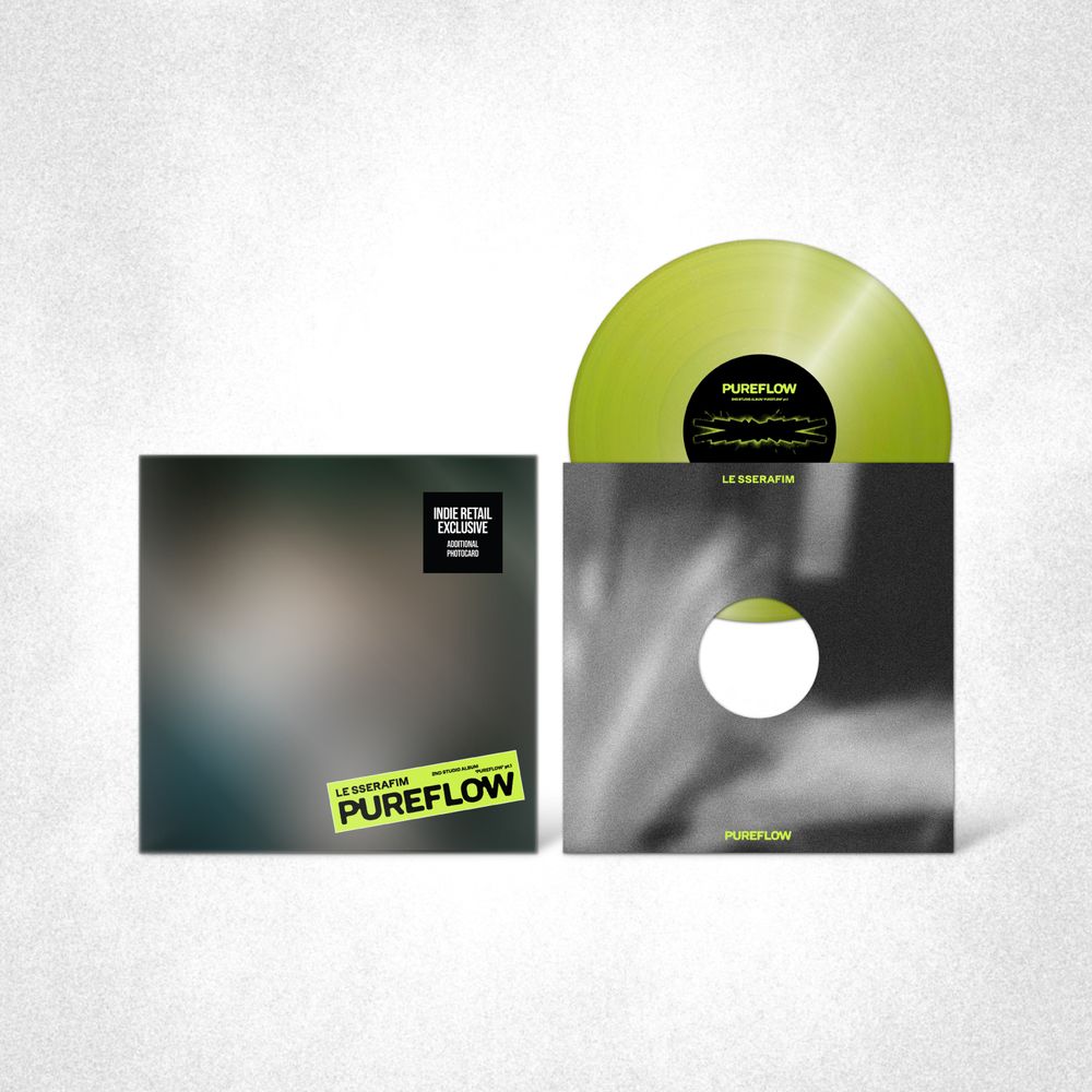 LE SSERAFIM PUREFLOW レコード vinyl 未開封 ① LE SSERAFIM - 2nd Studio Album PUREFLOW pt.1 (Indie Exclusive
