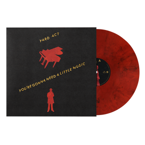 the album cover for Yard Act - You're Gonna Need A Little Music [Indie Exclusive Red Smoke]