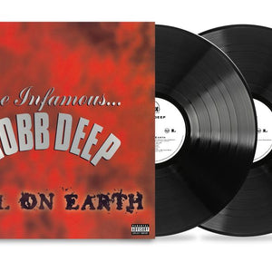 the album cover for Mobb Deep - Hell on Earth