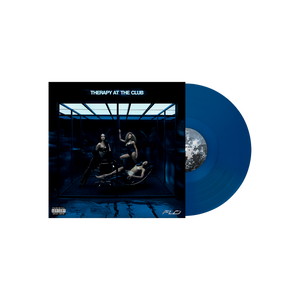 the album cover for FLO - THERAPY AT THE CLUB [Neon Blue]