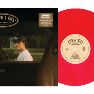 the album cover for Vincent Mason - There I Go [Scarlet Red]