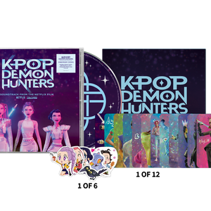the album cover for Various Artists - KPop Demon Hunters (Soundtrack from the Netflix Film) - Anniversary Edition