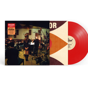 the album cover for Sienna Spiro - Visitor [Indie Exclusive Red with Alternate Cover]