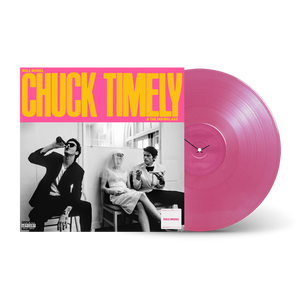 the album cover for Role Model - Chuck Timely & the Hourglass [Watermelon Pink]