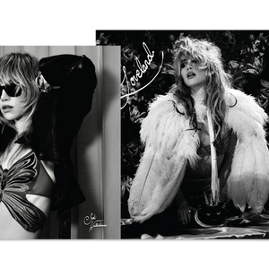 the album cover for Suki Waterhouse - Loveland [Indie Exclusive Pink with Signed Insert]