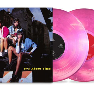 the album cover for SWV - It's About Time [Translucent Pink]