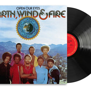 the album cover for Earth, Wind & Fire - Open Our Eyes