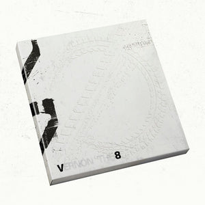 the album cover for THE 8, VERNON - V8 1st Mini Album 'V8' [RATS NEST Ver.]