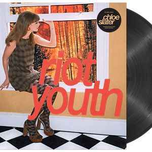 the album cover for Chloe Slater - Riot Youth [Recycled Eco Black with Maxi Poster]