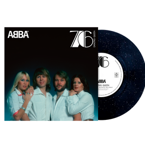 the album cover for ABBA - Dancing Queen - 50th Anniversary [Sparkling]