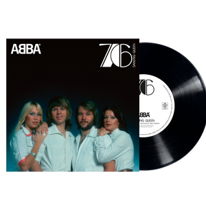 the album cover for ABBA - Dancing Queen (50th Anniversary) [Black]