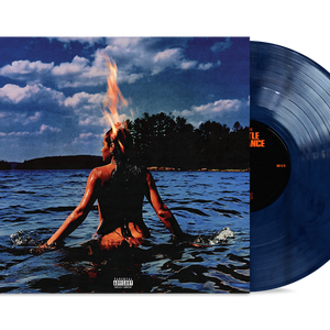 the album cover for Jessie Reyez - A LITTLE VENGEANCE [Blue with Alternate Cover and Poster]