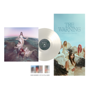 the album cover for The Warning - Everything's Falling [Feather]