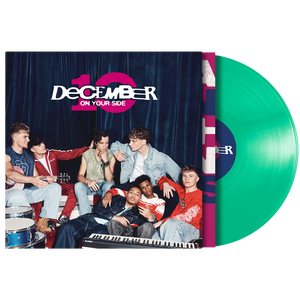 the album cover for December 10 - On Your Side [Mint Green]