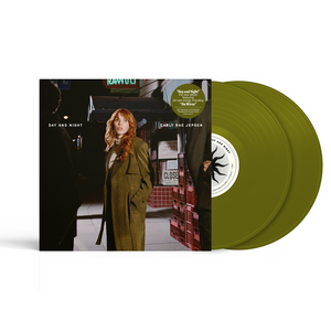 the album cover for Carly Rae Jepsen - Day and Night [Indie Exclusive Translucent Forest Green]