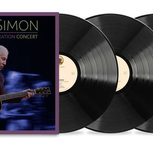 the album cover for Paul Simon - The Quiet Celebration Concert