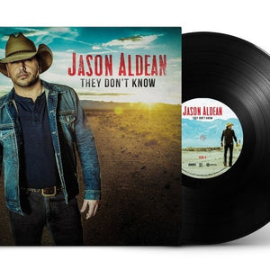 the album cover for Jason Aldean - They Don't Know