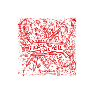 the album cover for Pierce The Veil - Misadventures - Picture Disc