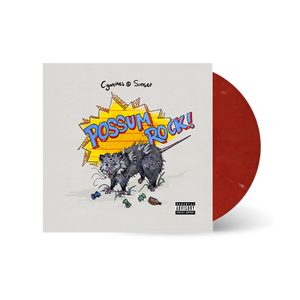 the album cover for Cigarettes @ Sunset - Possum Rock [Red]