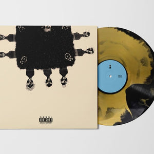 the album cover for Rapsody - God Gotta Afro & Gold Hoops [Golden Luxe]