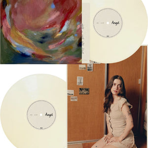 the album cover for Lizzy McAlpine - Angel [Indie Exclusive Maiden Fair Opaque Cream White]