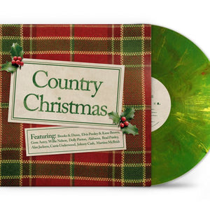 the album cover for Various Artists - Country Christmas [Green]
