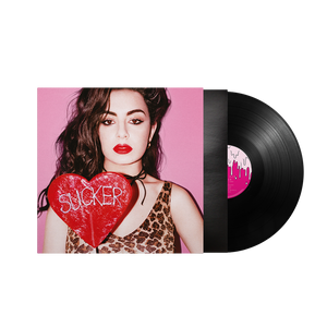 the album cover for Charli xcx - Sucker