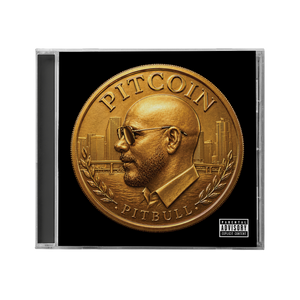 the album cover for Pitbull - Pitcoin