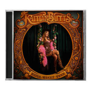 the album cover for Kaitlin Butts - Hello, Honky Tonk