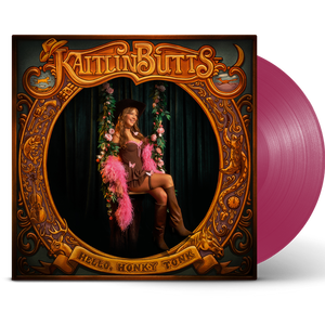 the album cover for Kaitlin Butts - Hello, Honky Tonk [Jamboree Pink]