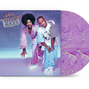 the album cover for Outkast - Big Boi & Dre Present....Outkast [Purple Marbled]
