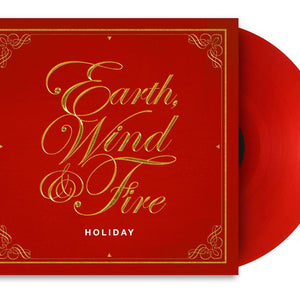 the album cover for Earth, Wind & Fire - Holiday [Translucent Ruby]